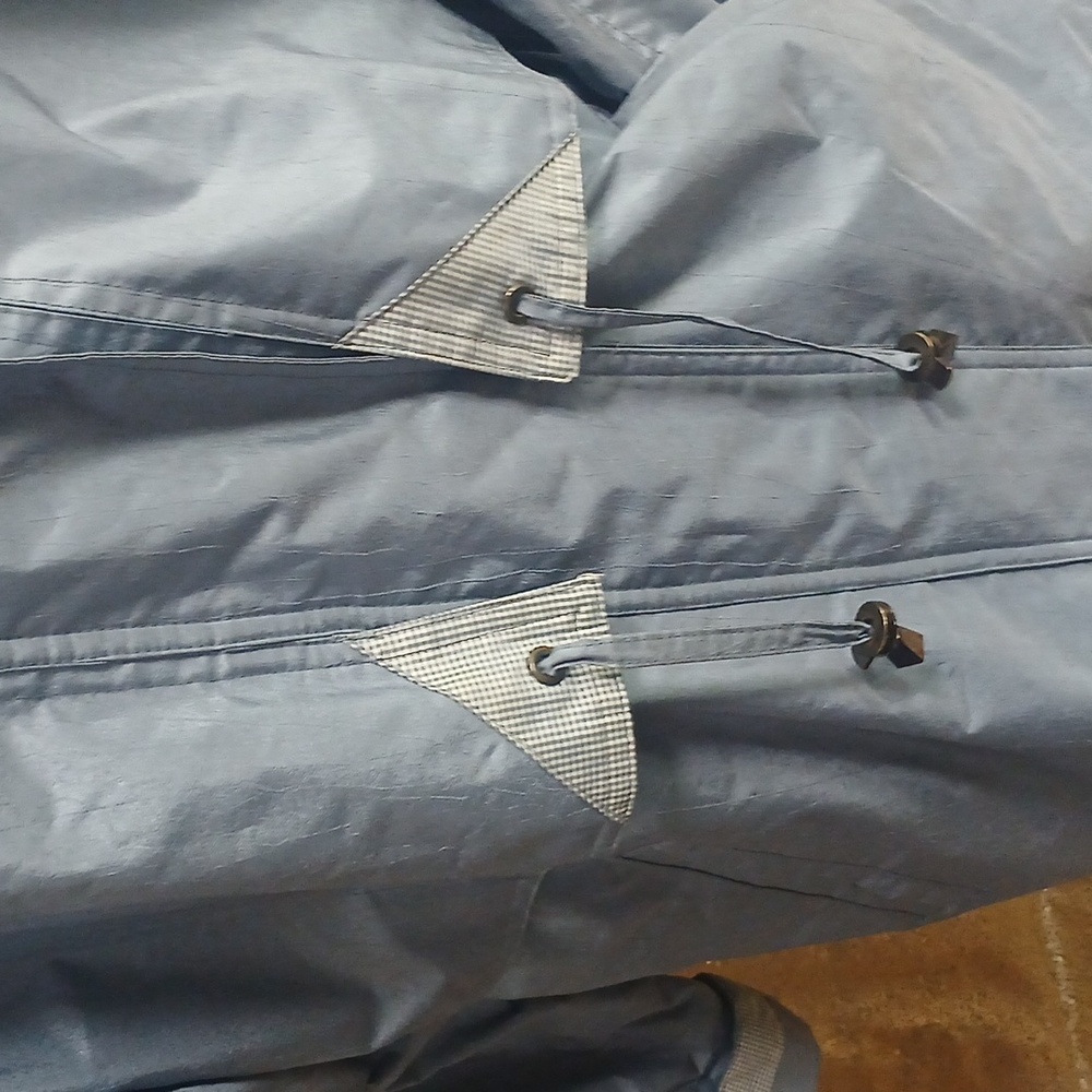 Women's First Street All Weather Water Proof Blue Light Weight Traveler Jacket L - Picture 4 of 15